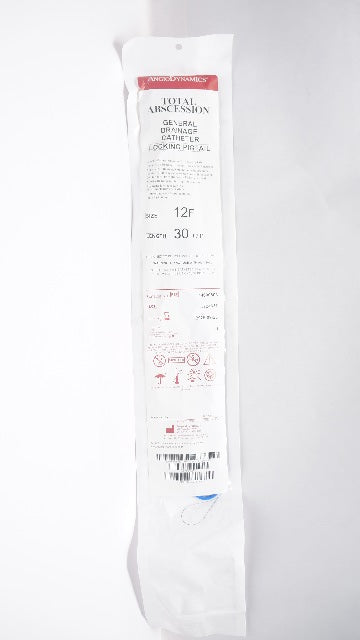 AngioDynamics 14000805 Total Abscession General Drainage Cath. 12F x 30cm (x)